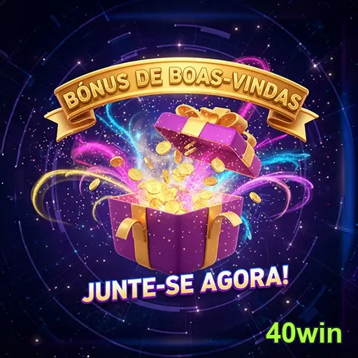 Imagem promocional do 40win destacando bônus especiais, representando as ofertas do site 40win para ganhos adicionais.